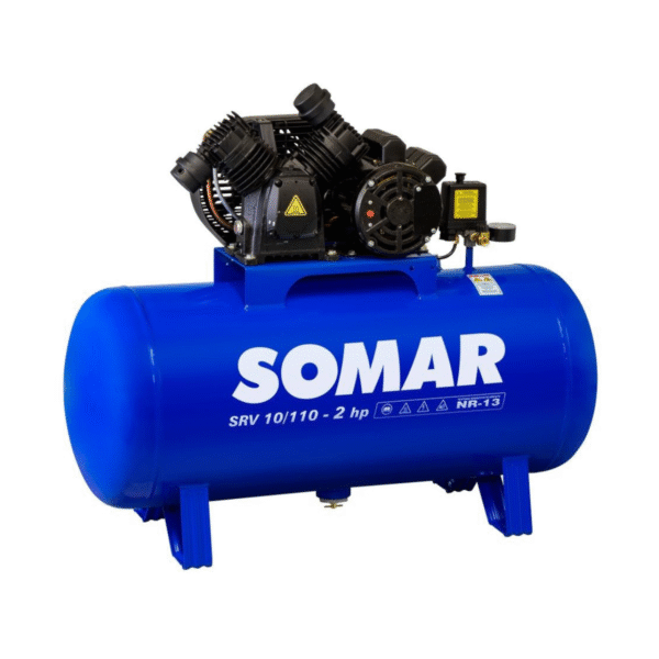 COMPRESSOR AR SOMAR SRV10 110 220V 2CV