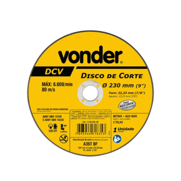 DISCO CORTE 230X2/0X22,23 7-8