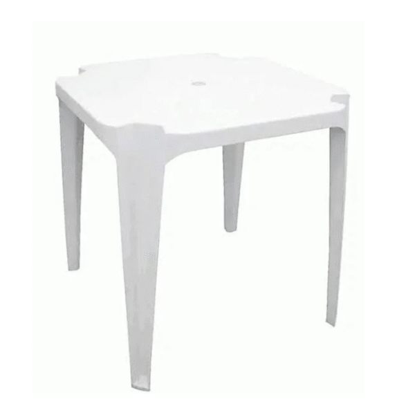 MESA PLÁSTICA QUADRADA